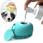 Escova de Banho Massageadora para Cães e Gatos